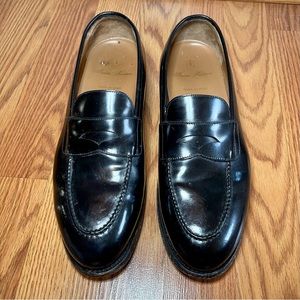 Men’s Brooks Brothers Black Dress Leather Loafers